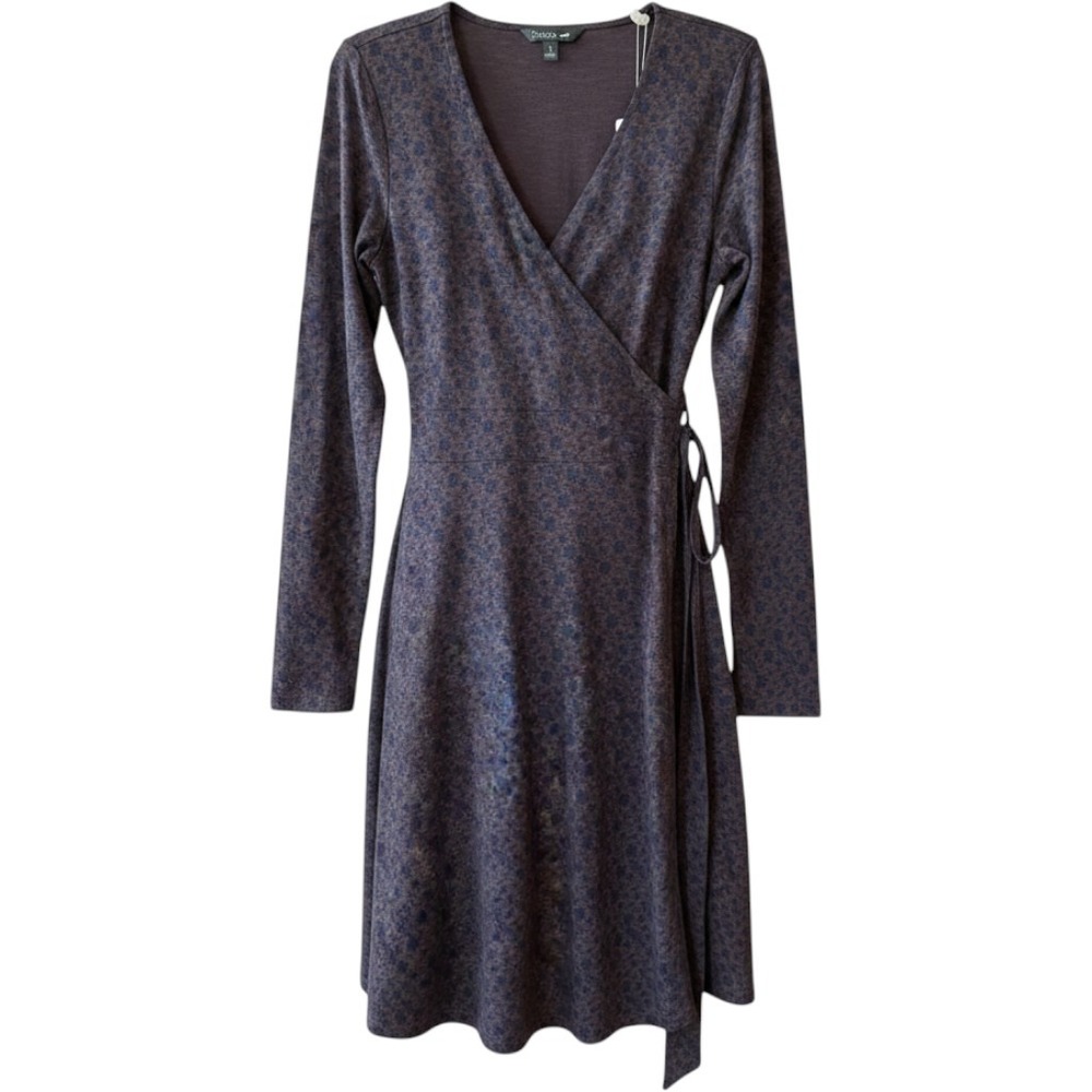 Toad & Co Long Sleeve Tie Back Dress Women's S NWT